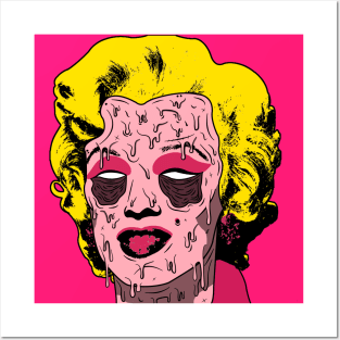 Grime Marilyn Monroe Posters and Art